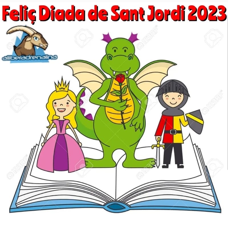 Feliç Diada de Sant Jordi 2023