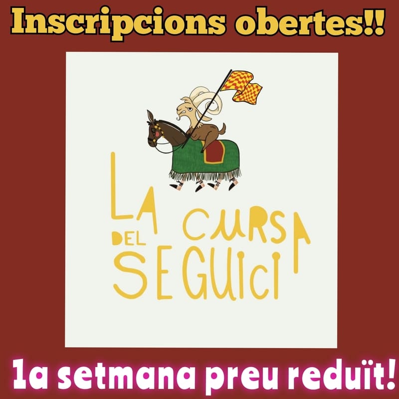 🏃🏽‍♀️Inscripcions obertes!!!🏃🏾‍♂️