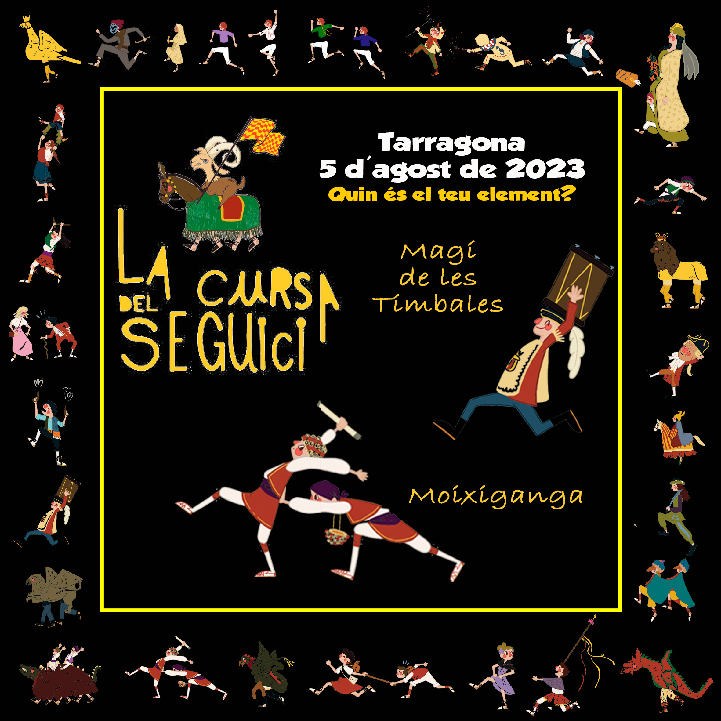 Avui tenim a la Moixiganga i el Magí de les Timbales!!