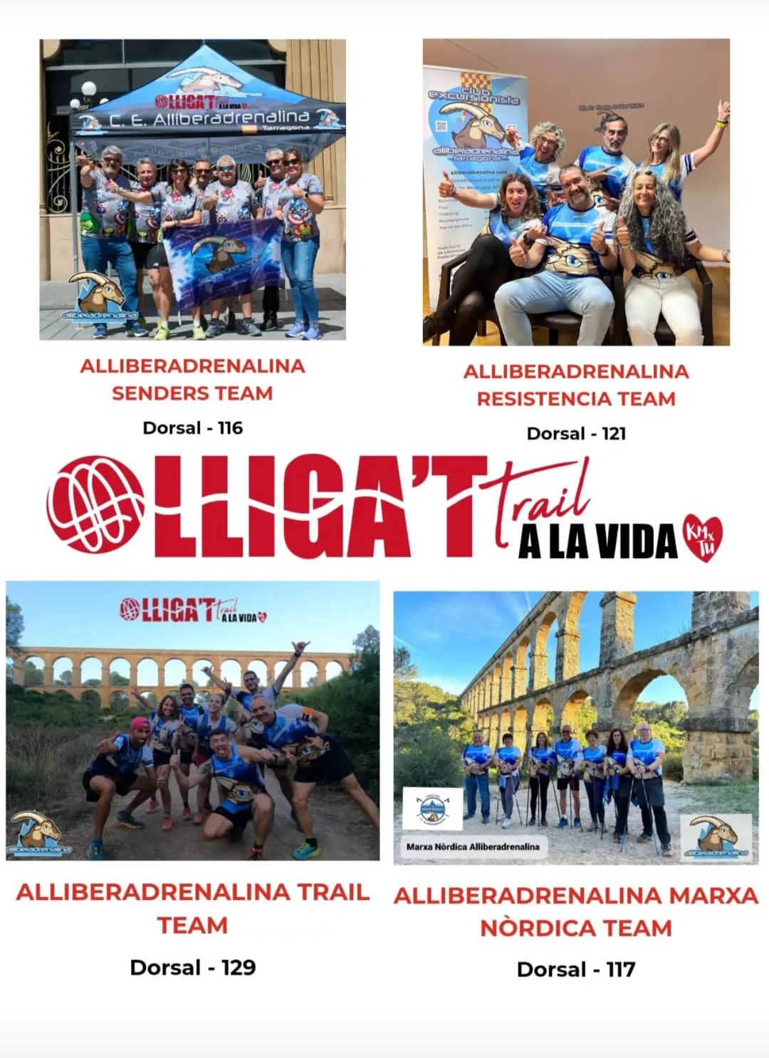 Alliberadrenalina amb Lliga’t a la vida!
