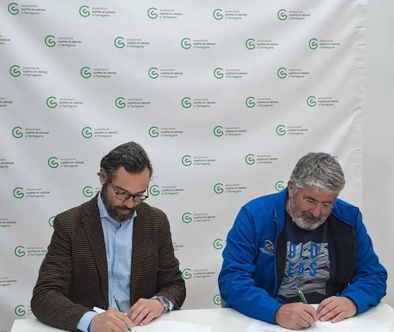 📣L’Associació Contra el Càncer a Tarragona i el C.E. Alliberadrenalina renoven l’acord de col·laboració📣