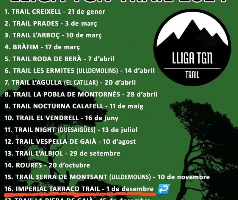 💚 16. Imperial Tarraco Trail – 1 de desembre 💚