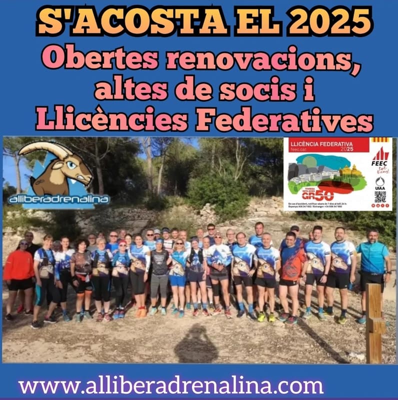 🟦🟩Renovació i alta de Socis 2025🟩🟦