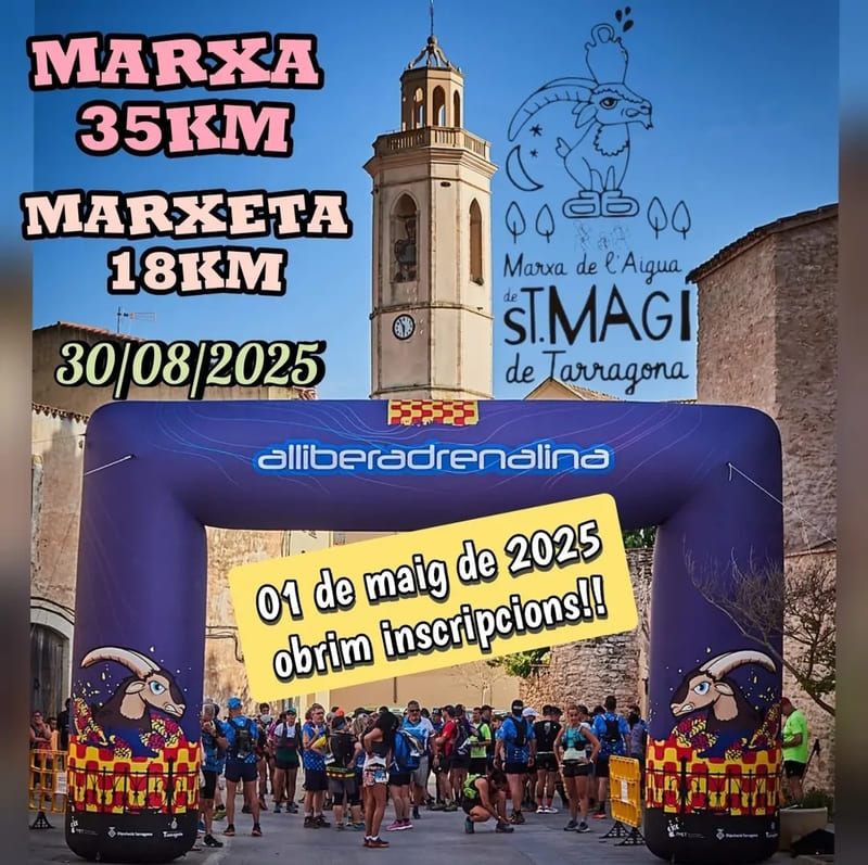 El dia 01 de maig obrim inscripcions!!! 💪🏼💪🏼
