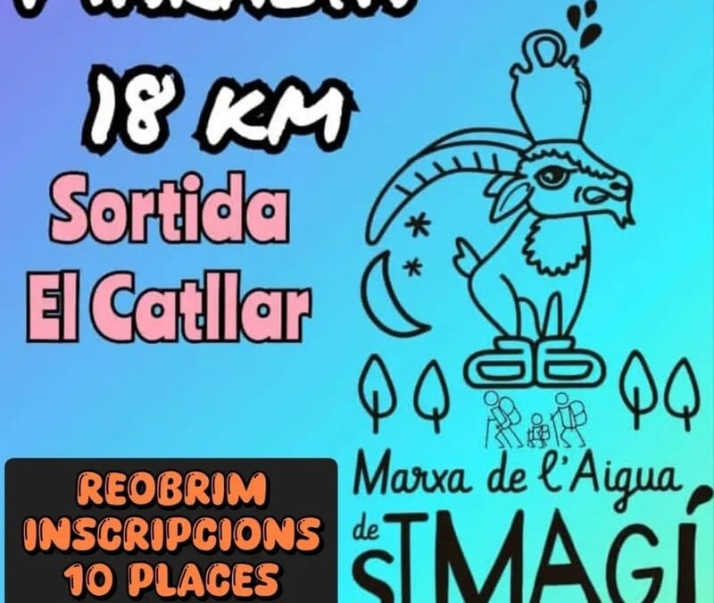 Demà reobrim inscripcions!!! 