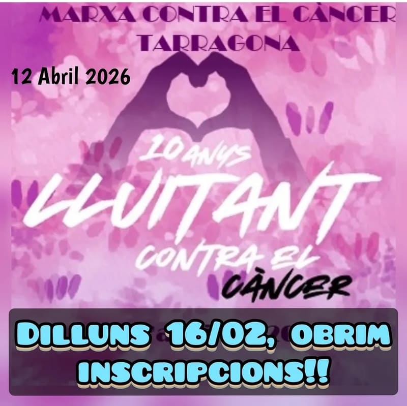 Dilluns 16/02/26, obrim inscripcions!!!